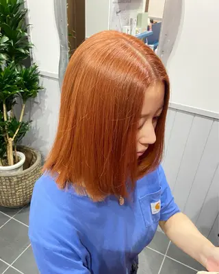 ミディアム カラー 加藤 こゆきのヘアスタイル