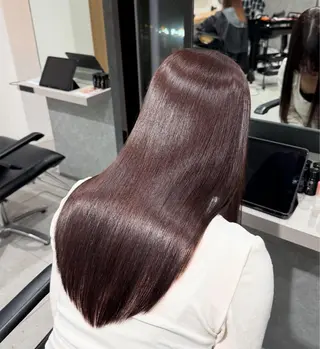 セミロング RAF TOKYO 薬院店所属・福岡／艶髪カラー/ 髪質改善/SAEのヘアスタイル