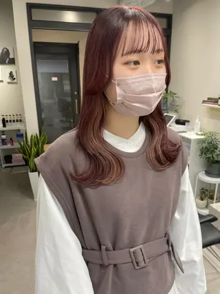 ロング 🌸インナーカラー 🌸藤井春華のヘアスタイル