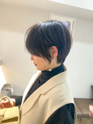ショート nex the salon coall所属・🫧似合わせショート イシダ🫧のヘアスタイル