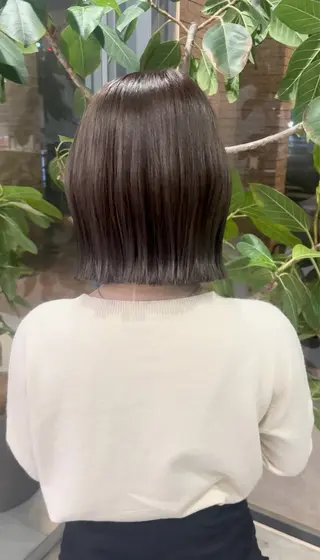 🐈‍⬛JUMI /透明感カラー/🩶のヘアスタイル