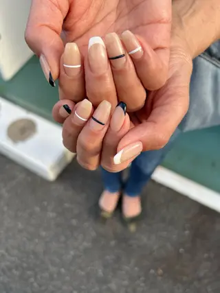 ネイル s/w ＿shokoのネイルデザイン