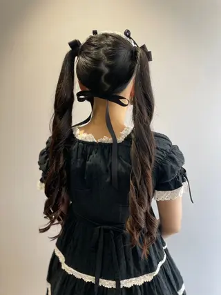 ロング ヘアアレンジ 【銀座】ヘアセット& イメコンSharmeのヘアスタイル