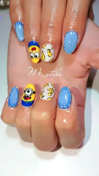 ネイル 下妻市ﾈｲﾙｻﾛﾝ M_styleのネイルデザイン