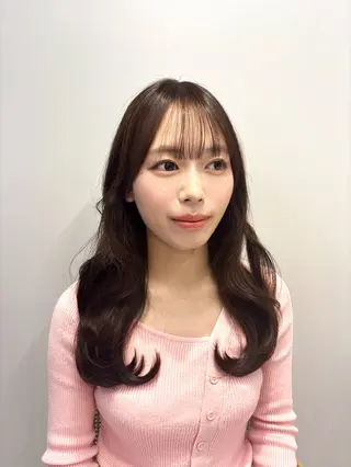 ロング カラー COAPLUS所属・韓国/レイヤー/ 前髪/Asamiのヘアスタイル
