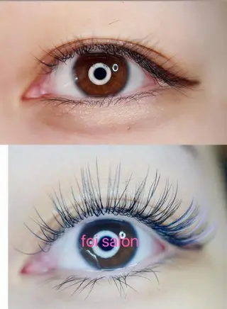 マツエク・マツパ foi by eyeartistsのマツエク・マツパデザイン