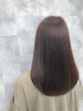 ロング 🔸縮毛矯正/髪質 改善カラー石崎🔸のヘアスタイル