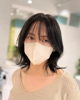 ミディアム meak所属・韓国レイヤー RYOTAのヘアスタイル