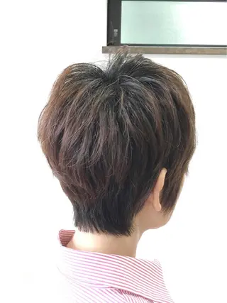 ショート パーマ Rise Heart 中村 裕介のヘアスタイル