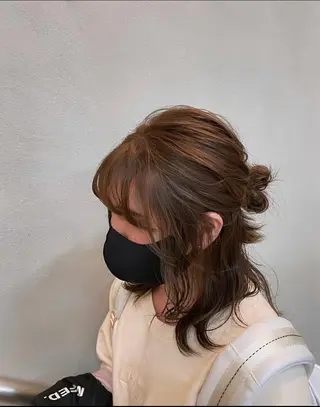 ミディアム カラー 沖縄/ヘアアレンジ /ナカノのヘアスタイル