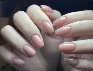 ネイル By moonネイル 🌷ワンホン/韓国風のネイルデザイン