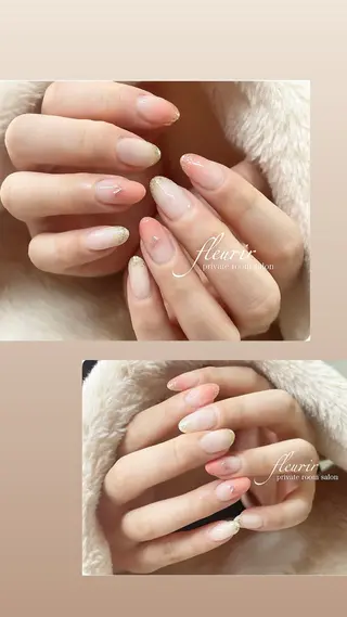 ネイル フルリール 【プライベートサロンのネイルデザイン