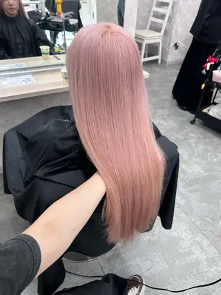 ロング カラー 💕ブリーチ/ヘアメ 🎀YUUKAのヘアスタイル