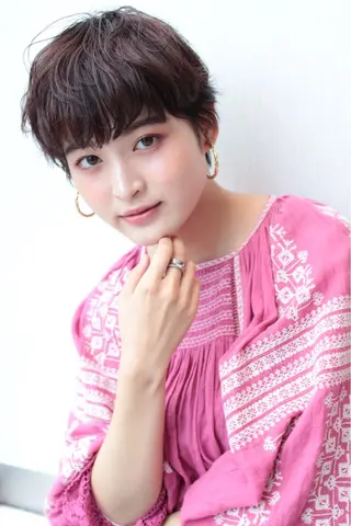 ショート カラー REM 阿佐ヶ谷所属・REM【阿佐ヶ谷】 MEGUのヘアスタイル