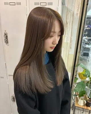 ロング カラー 広島/ヘアセット /ベージュ/わかなのヘアスタイル
