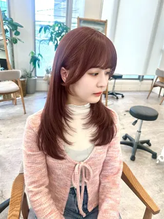 ロング YUZA grow hair所属・Luca/ルカ 🫐のヘアスタイル