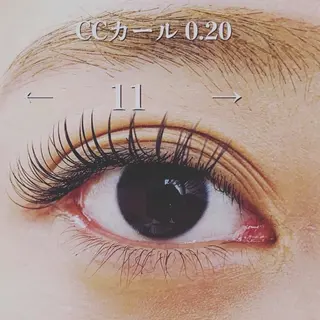 マツエク・マツパ La.Moon~eye lash&heir  make~所属・ラムーン アイラッシュ&ヘアメのマツエク・マツパデザイン