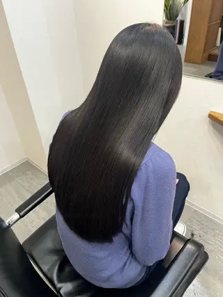 ロング カラー conne&riri所属・MAYU 💚森下のヘアスタイル