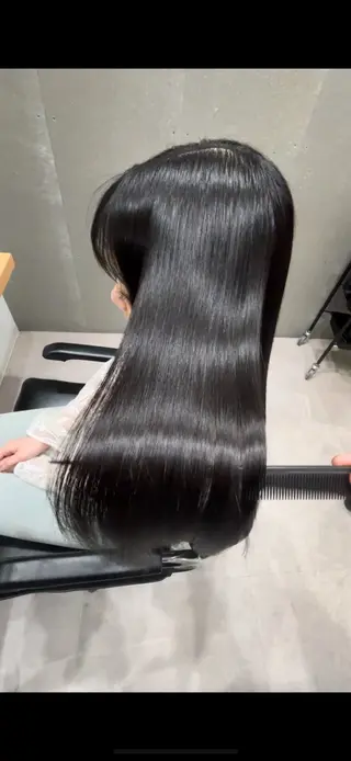 ミディアム 髪質改善ヘアケア 艶髪特化/上田のヘアスタイル