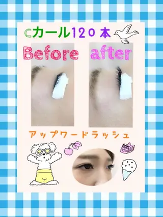 マツエク・マツパ Eyelash salon u'iのマツエク・マツパデザイン