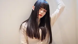 セミロング カラー テトネ タカシのヘアスタイル