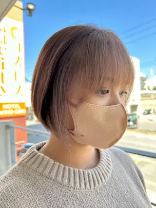 カラー TORANK’S 那覇【トランクス】所属・✂︎ 艶カラー /透明感カラーのヘアスタイル