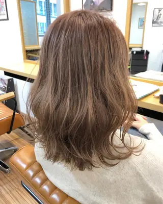 ミディアム カラー ヘアアレンジ 遠藤 拓馬のヘアスタイル