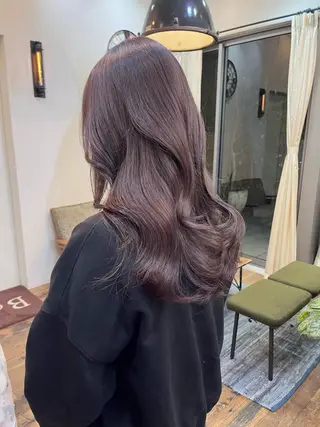 ロング Belle 並木通り店所属・rena/ パーマ/カラーのヘアスタイル