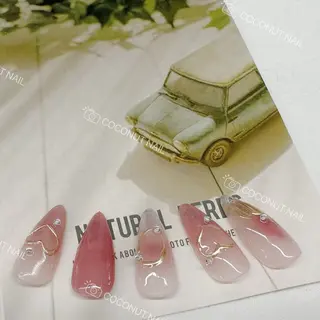 ネイル 神田 ココナッツのネイルデザイン