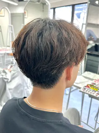 メンズ SALOWIN渋谷caldo店B1所属・岐津公太 メンズ縮毛矯正のプロのヘアスタイル