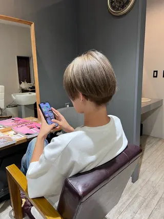 ショート メンズ REJOICE hair EN所属・伊藤 希綱のヘアスタイル