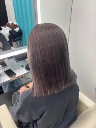 ミディアム カラー TACE新宿所属・TACE AYANOのヘアスタイル