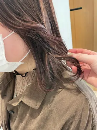 ミディアム 🪴酒井 可南子🪴のヘアスタイル