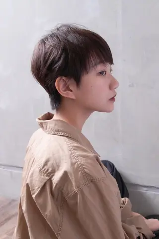 ショート ヘアアレンジ カラー ace share salon所属・桑原 祥のヘアスタイル