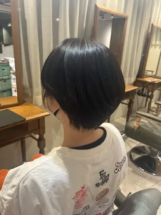 ショート 中川 花織のヘアスタイル