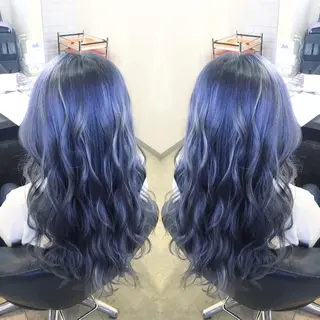 ロング カラー 💓シールエクステ ルミエールのヘアスタイル