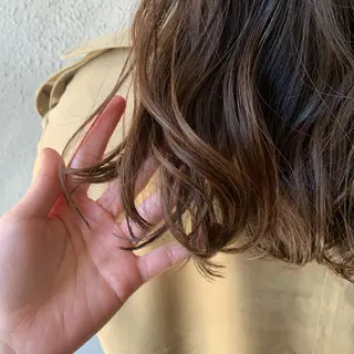 セミロング chouette/ 根本優希のヘアスタイル
