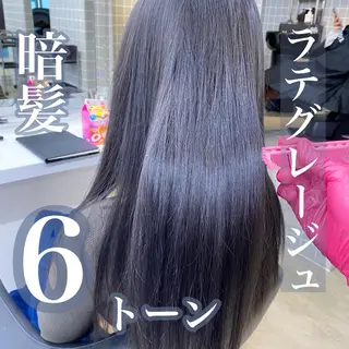 セミロング カラー ヘアアレンジ メンズ特化 水口湧太のヘアスタイル