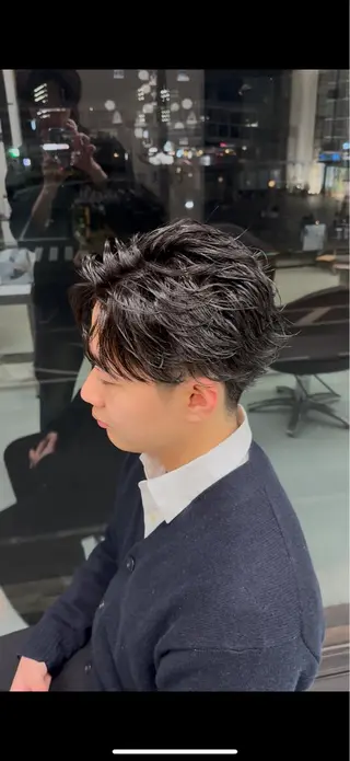 パーマ メンズ 小芝涼介/レイヤー /メンズパーマ✂️のヘアスタイル