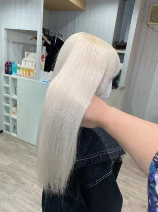 ロング カラー 深夜帯！説明文必読 Oahu iwataのヘアスタイル