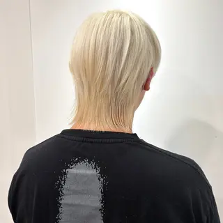 ショート カラー ハイトーン/ウルフ/ レイヤー/Asukaのヘアスタイル