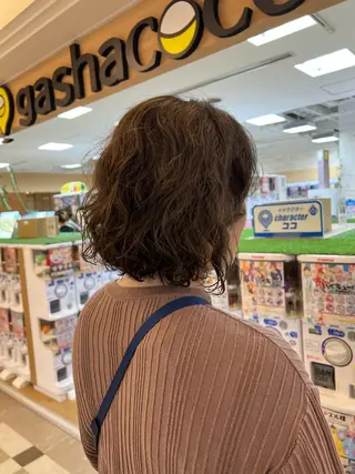 ショート パーマ Bonheur KAWANISHI所属・Naru┆川西能勢口 ┆髪質改善のヘアスタイル