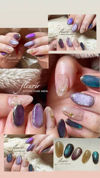 ネイル フルリール 【プライベートサロンのネイルデザイン