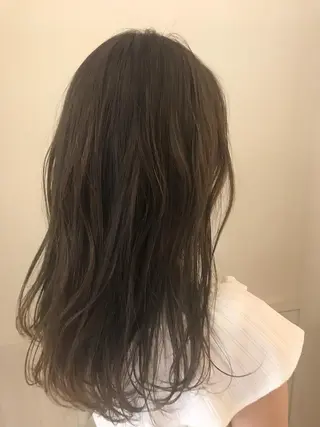 ロング カラー 清水　ちひろ ✄トップスタイリストのヘアスタイル