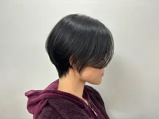ショート 小顔似合わせカット ┊︎＊AYANO＊のヘアスタイル