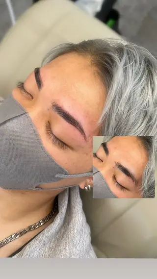 メンズ アイブロウ 脱毛サロンとぅるん所属・脱毛サロンとぅるん 日野川角の眉毛・アイブロウイメージ