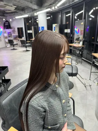 ロング カラー 韓国特化 なおきのヘアスタイル