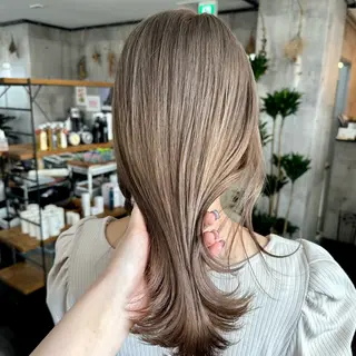 セミロング 枚方 tomee 🦋南部　しほ🦋のヘアスタイル