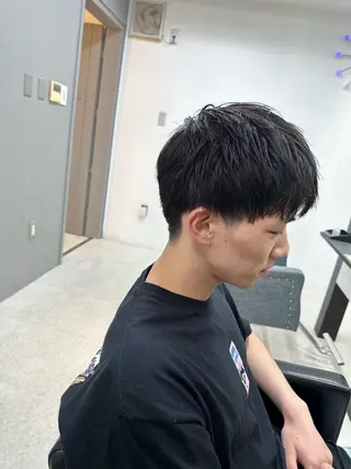 メンズ 坪井 拓海のヘアスタイル