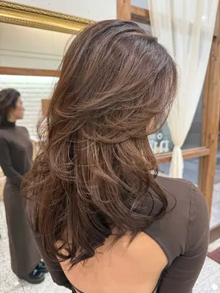 ロング nico. 心斎橋 akariのヘアスタイル